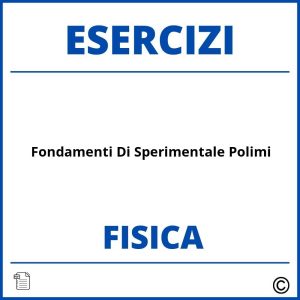 Esercizi Svolti Fondamenti Di Fisica Halliday